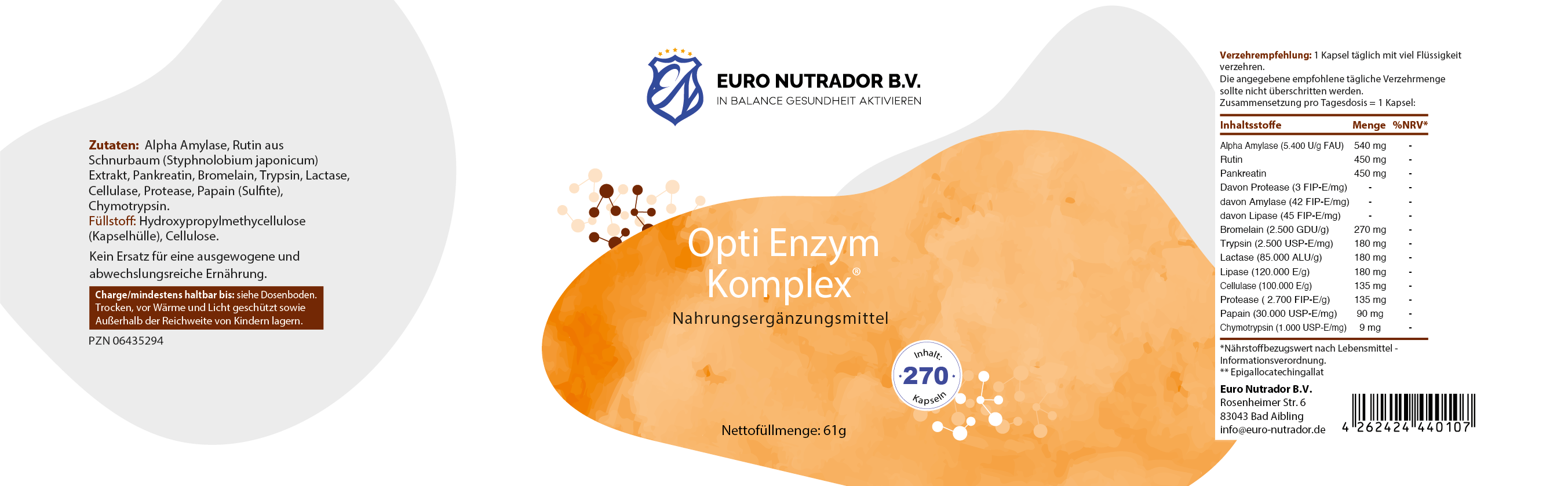 Opti Enzym Komplex® Kapseln